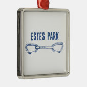 Estes Park Climbing Quickziehung Ornament Aus Metall (Rechts)