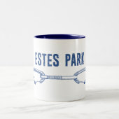Estes Park Climbing Quickziehung Zweifarbige Tasse (Mittel)
