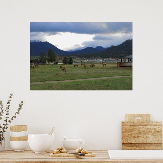 Estes Park, Co Poster (Küche)