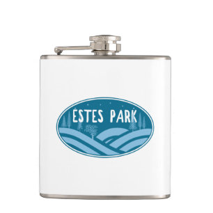 Estes Park Colorado Außenbereich Flachmann