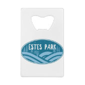 Estes Park Colorado Außenbereich Geldbeutel Flaschenöffner (Rückseite)