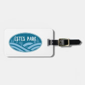 Estes Park Colorado Außenbereich Gepäckanhänger (Vorderseite horizontal)