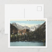 Estes Park, Colorado, Bärensee, Long's Peak Postkarte (Vorne/Hinten)