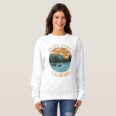 Estes Park Colorado Distressed Circle Sweatshirt (Vorne ganz)