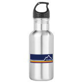 Estes Park Colorado Edelstahlflasche (Vorderseite)