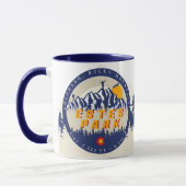 Estes Park Colorado Flag Berge Wandern Tasse (Links)