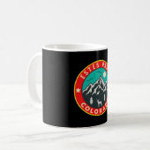 Estes Park colorado � Geist der Berge Kaffeetasse (Vorderseite Links)
