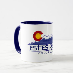 Estes Park Colorado Holzmountains-Tasse Tasse