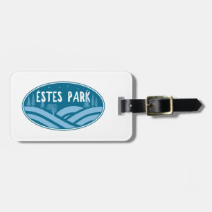 Estes Park Colorado im Freien Gepäckanhänger