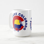 Estes Park, Colorado Kaffeetasse (Vorderseite Links)