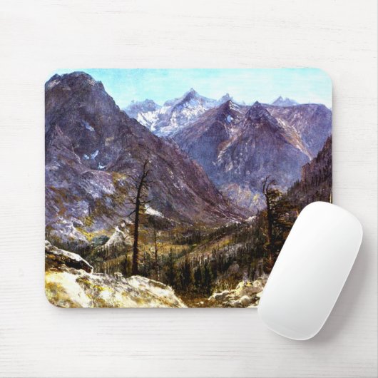 Estes Park, Colorado - Kunstwerk Albert Bierstadt, Mousepad (Mit Mouse)