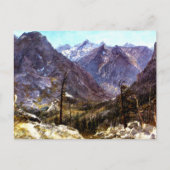 Estes Park, Colorado - Kunstwerk Albert Bierstadt, Postkarte (Vorderseite)