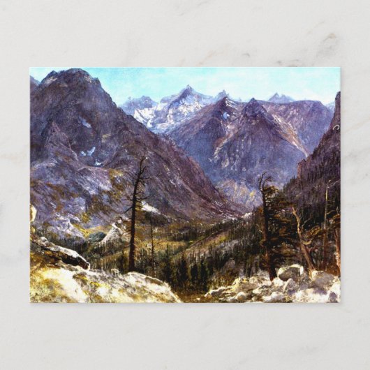 Estes Park, Colorado - Kunstwerk Albert Bierstadt, Postkarte (Vorderseite)