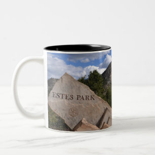 Estes Park Colorado Landschaft Zweifarbige Tasse