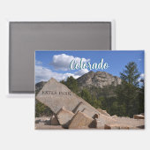 Estes Park Colorado Landschaftlich Magnet (Vorderseite/Rückseite)