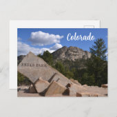 Estes Park Colorado Landschaftlich Postcard Postkarte (Vorne/Hinten)