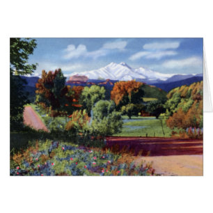 Estes Park Colorado Longs Peak und Mt. Meeker