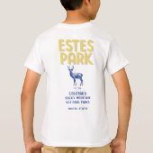 Estes Park Colorado Nationalpark Elk T-Shirt (Rückseite)