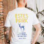 Estes Park Colorado Nationalpark Elk T-Shirt<br><div class="desc">Vintages Design Estes Park Colorado T - Shirt. Dieser einzigartige Vintage T - Shirt ist auch eine tolle Geschenkidee für diejenigen,  die Outdoor-Aktivitäten mit Freunden und Familie Liebe.</div>