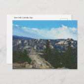 Estes Park, Colorado, Overlook Sign Postkarte (Vorne/Hinten)