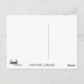 Estes Park, Colorado Postcard Postkarte (Rückseite)