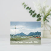 Estes Park, Colorado Postcard Postkarte (Stehend Vorderseite)