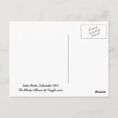 Estes Park, Colorado Postcard Postkarte (Rückseite)