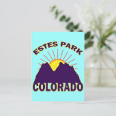 ESTES PARK COLORADO POSTKARTE (Stehend Vorderseite)