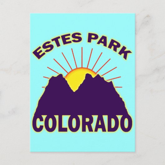ESTES PARK COLORADO POSTKARTE (Vorderseite)