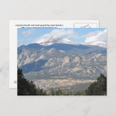 Estes Park, Colorado Postkarte (Vorne/Hinten)