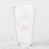 Estes Park Colorado Retro Bär Glas (Rückseite)