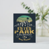 Estes Park Colorado - Rocky Mountain National Park Postkarte (Stehend Vorderseite)