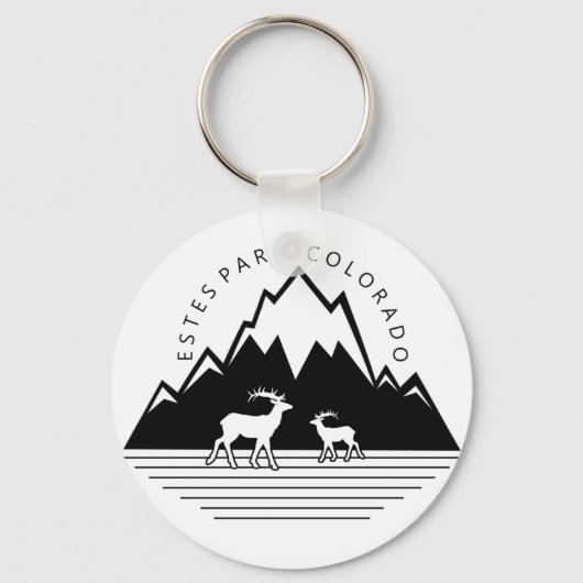 Estes Park Colorado Schlüsselanhänger (Vorderseite)