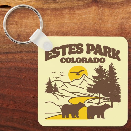Estes Park, Colorado Schlüsselanhänger (Vorderseite)