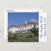 Estes Park Colorado Stanley Hotel Postcard Postkarte (Vorne/Hinten)
