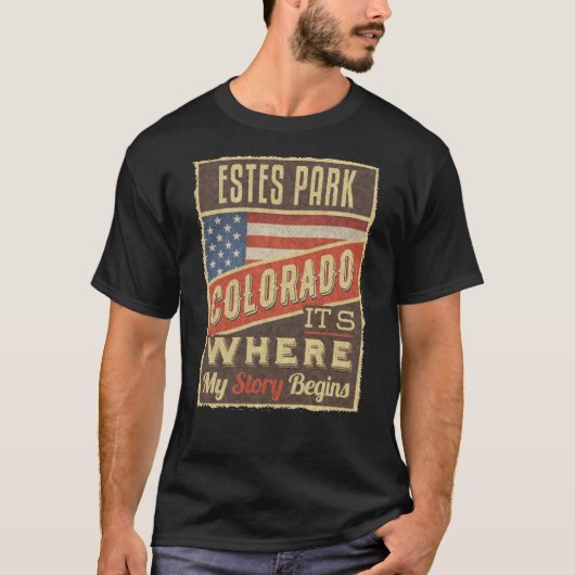 Estes Park Colorado T-Shirt (Vorderseite)