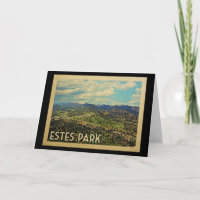 Estes Park Colorado Vintage Travel
