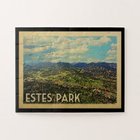 Estes Park Colorado Vintage Travel