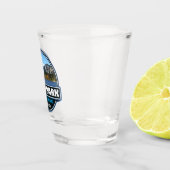 Estes Park Colorado Wandern neben dem Wasser Schnapsglas (Rechts)