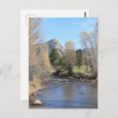 Estes Park Lake Postkarte (Vorne/Hinten)