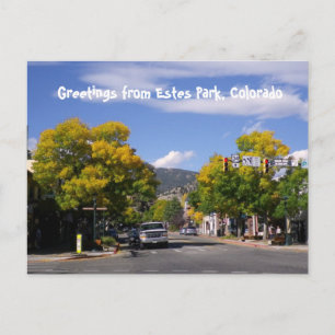 Estes Park Postcard Postkarte