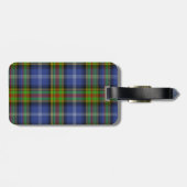 Estes Tartan Kariert Luggage Tag Gepäckanhänger (Rückseite horizontal)