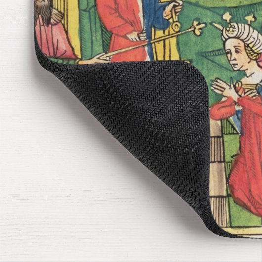Esther 2 15-18, Esther wird beschlossen, um Mousepad (Ecke)