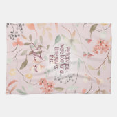 Esther 4:14 Christliche Bibelverse Kunst Geschirrtuch (Horizontal)