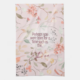 Esther 4:14 Christliche Bibelverse Kunst Geschirrtuch