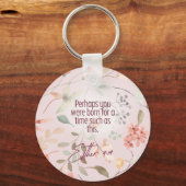 Esther 4:14 Christliche Bibelverse Kunst Schlüsselanhänger (Vorderseite)