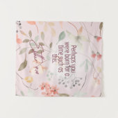 Esther 4:14 Christliche Bibelverse Kunst Wandteppich (Vorderseite (Horizontal))