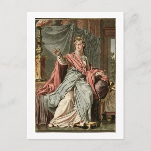 Esther, Anzug für 'Esther', Jean Racine, Bruder Postkarte (Vorderseite)