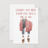 Esther Bible Verse Notecard Mitteilungskarte (Vorne/Hinten)