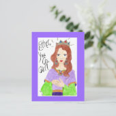 "Esther - du gehst, Mädchen!" Postkarte (Stehend Vorderseite)